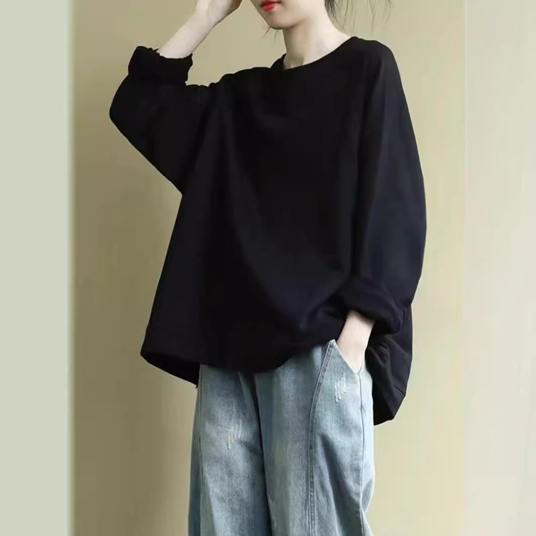 Casual Loose-fitting Plus Size Pullover Women