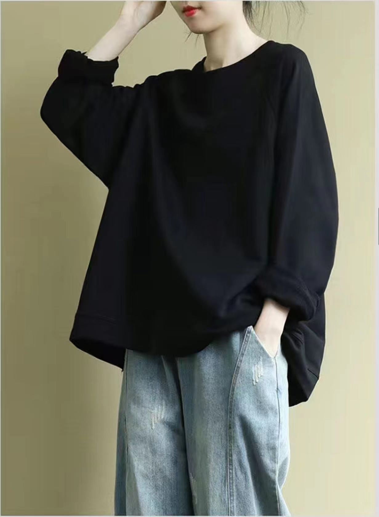 Casual Loose-fitting Plus Size Pullover Women